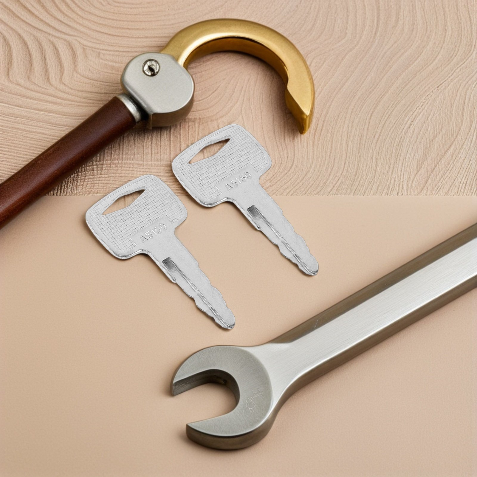 Heavy Equipment Key Set - ชุดกุญแจสตาร์ทรถยก 10 ชิ้น สำหรับเครื่องจักรกลหนักและอุปกรณ์ก่อสร้าง ใช้งานได้ดี ติดตั้งพอดี