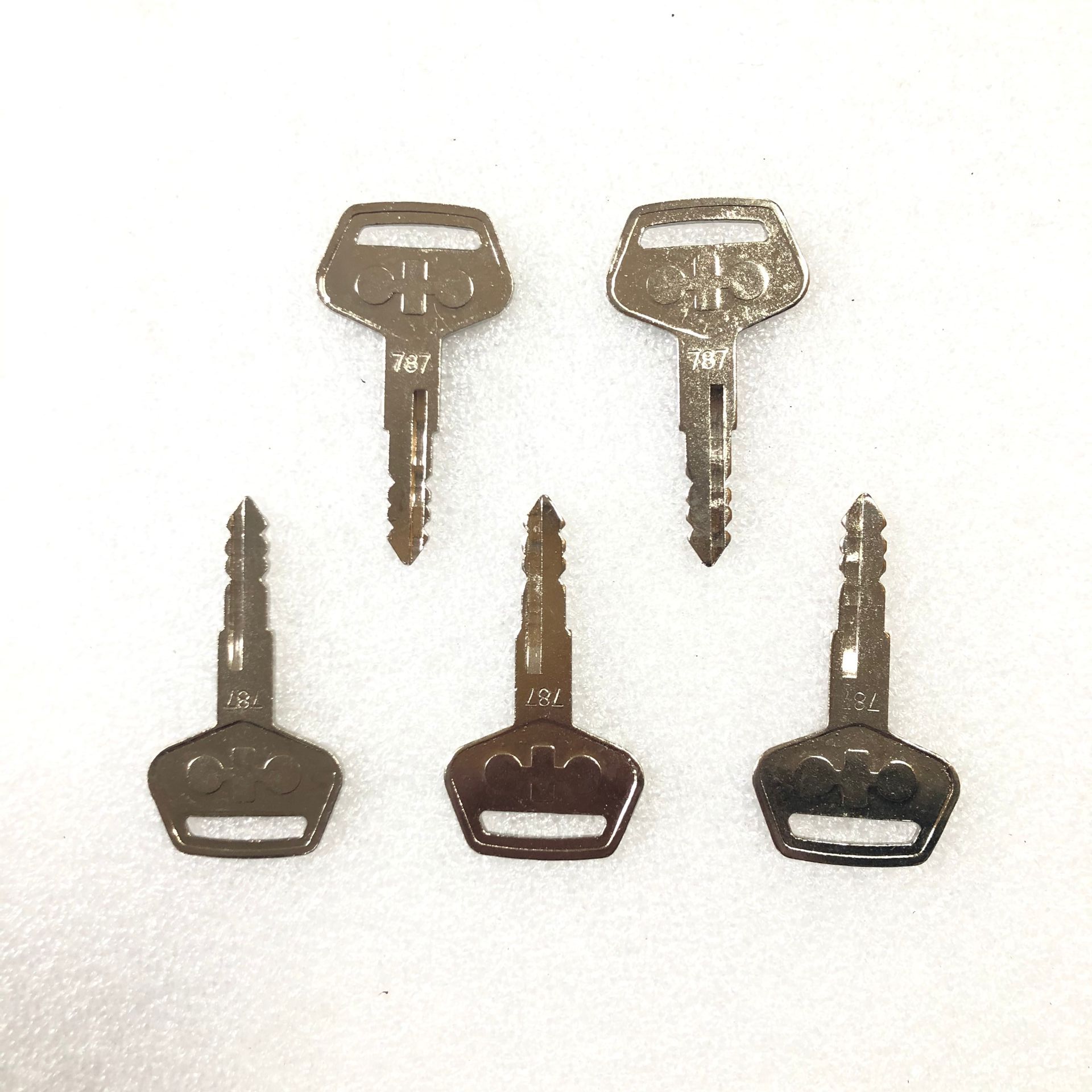 Heavy Equipment Key Set - ชุด5ชิ้นสำหรับ Komatsu รถตักดินรถขุดชุด787อุปกรณ์หนัก5ชิ้น