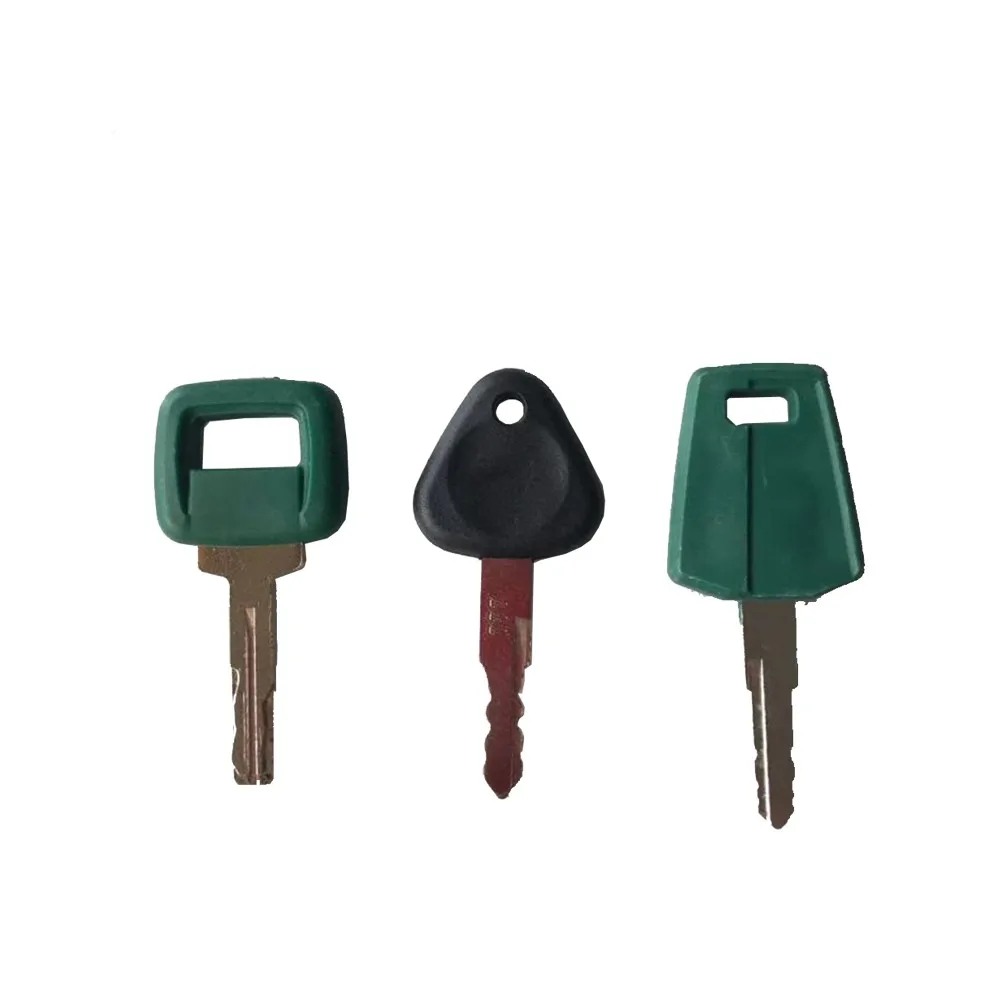 Heavy Equipment Key Set - ชุดกุญแจสตาร์ท 3 ดอก สำหรับรถขุดและรถบรรทุกขนาดใหญ่ 11039228 ใช้ได้กับรถตักหลายรุ่น