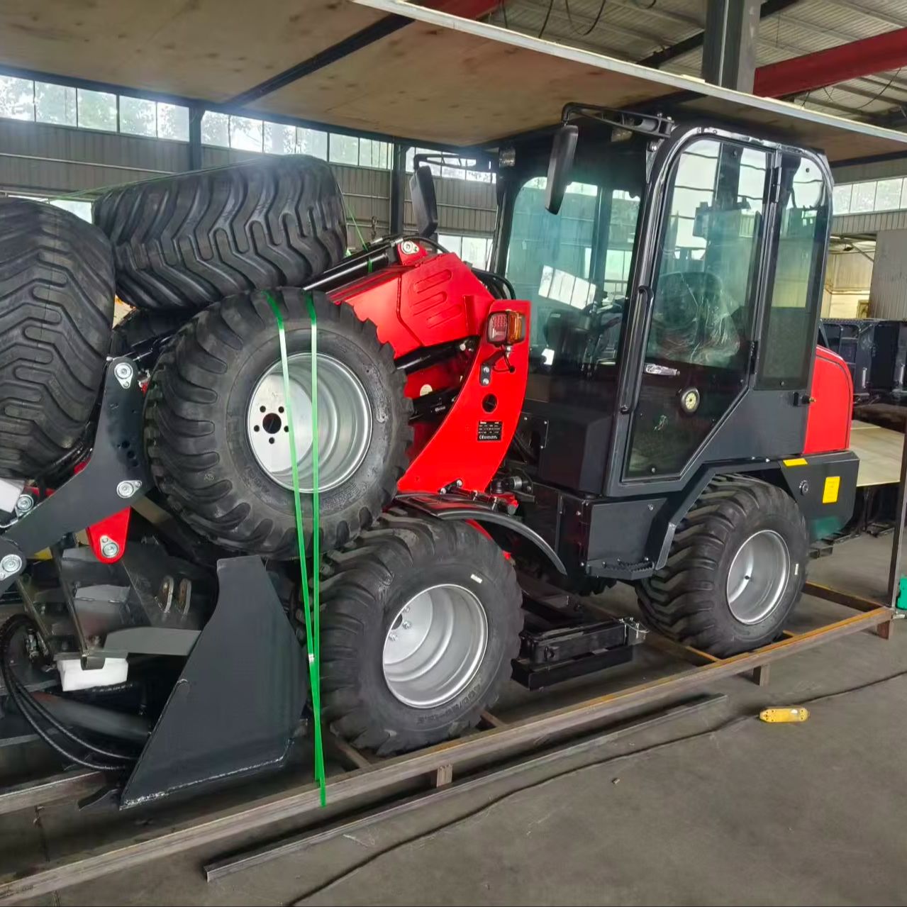 Wheel Loader - รถตักล้อยางแบบยืดหดได้รุ่น ZL918X มาตรฐาน CE Euro 5