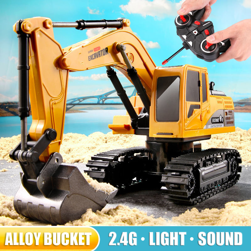 Heavy Equipment Games - RC Excavator 2.4 Ghz 6 ช่อง