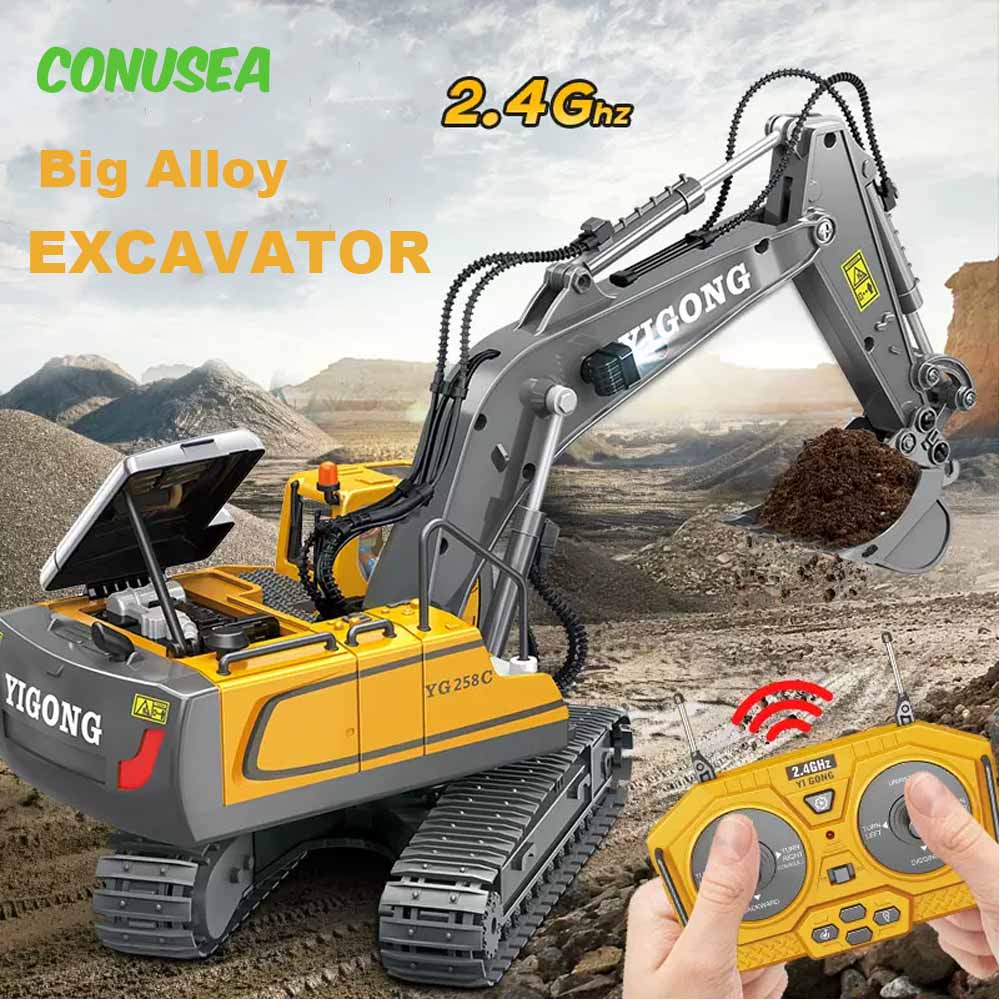 รถขุด RC รถดันดิน รถบรรทุกของเ - Heavy Equipment Games บทวิจารณ์และราคา