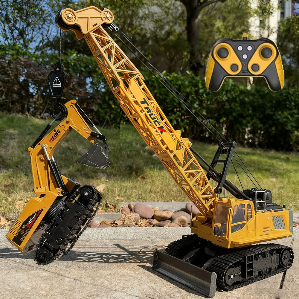 รถขุด RC รถดันดิน รถบรรทุกของเ - Heavy Equipment Games บทวิจารณ์และราคา
