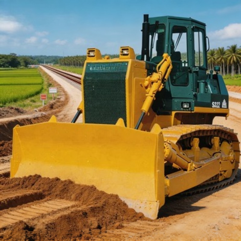 รถดันดินตีนตะขาบ 220 แรงม้า รุ - Heavy Equipment Working บทวิจารณ์และราคา