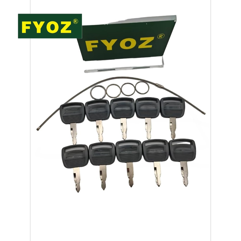 กุญแจรถขุด 10 ชิ้น รุ่น S450 ส - Heavy Equipment Key Set บทวิจารณ์และราคา