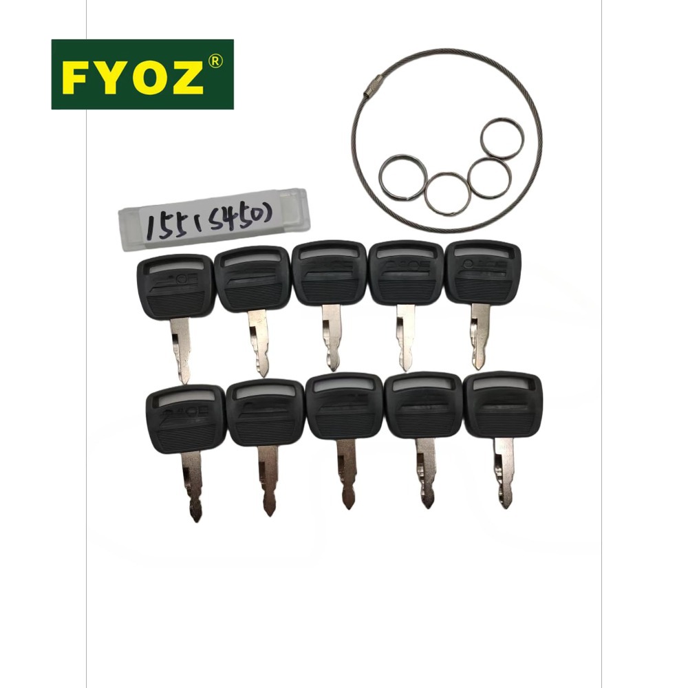 กุญแจรถขุด 10 ชิ้น รุ่น S450 ส - Heavy Equipment Key Set บทวิจารณ์และราคา