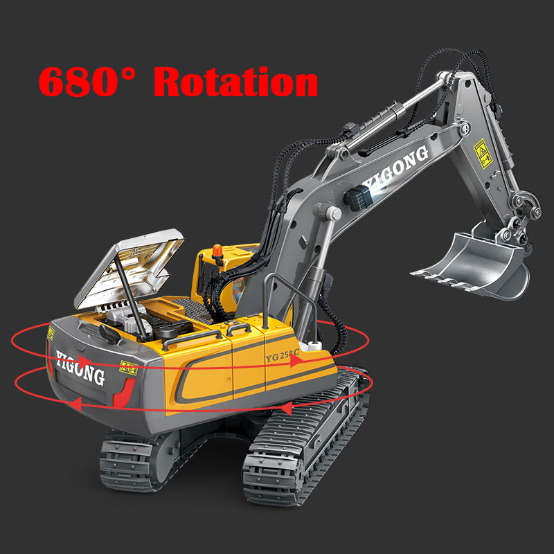 รถปราบดินขุด RC 1/20 2.4GHz 11 - Heavy Equipment Games บทวิจารณ์และราคา