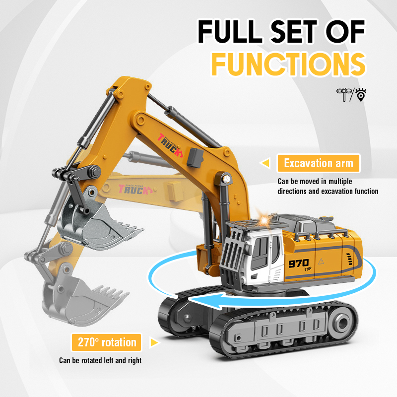 รถขุดโมเดลสเกล 1:64 ขนาดเล็ก ท - Heavy Equipment Games บทวิจารณ์และราคา
