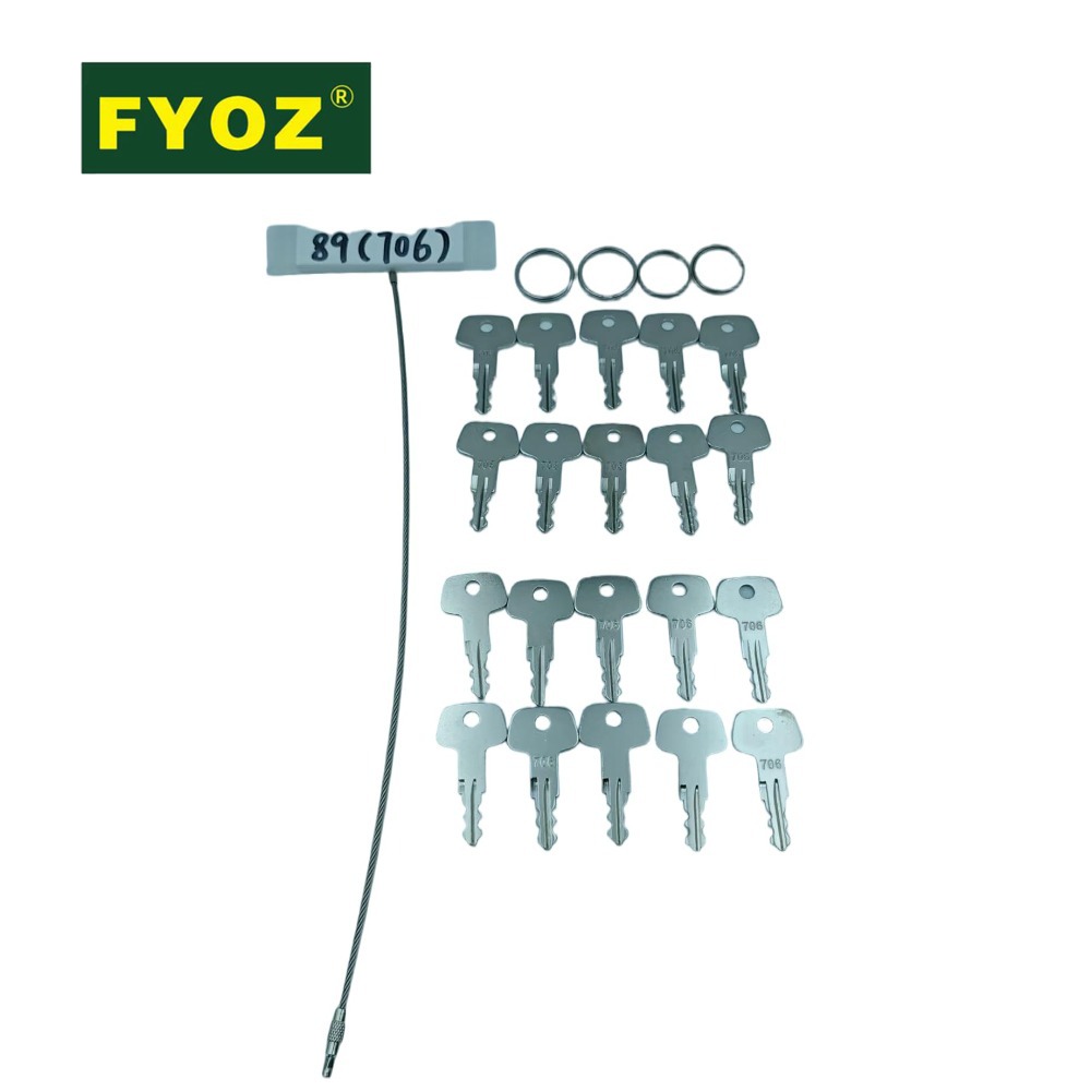 ชุดกุญแจ 706 จำนวน 20 ชิ้น สำห - Heavy Equipment Key Set บทวิจารณ์และราคา