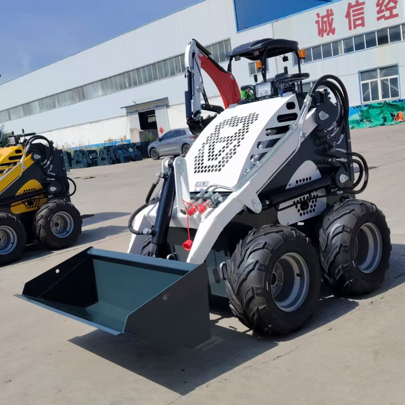 รถตักล้อยางขนาดเล็ก รถตักหน้าข - Wheel Loader บทวิจารณ์และราคา