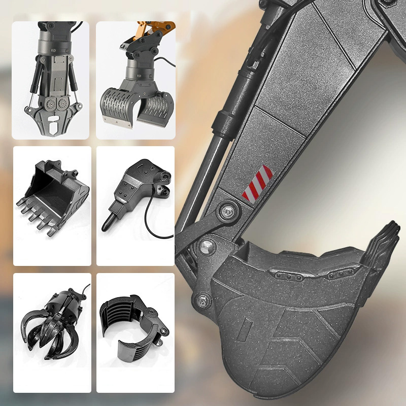 รถขุดบังคับวิทยุ Huina 1593 รุ - Heavy Equipment Games บทวิจารณ์และราคา