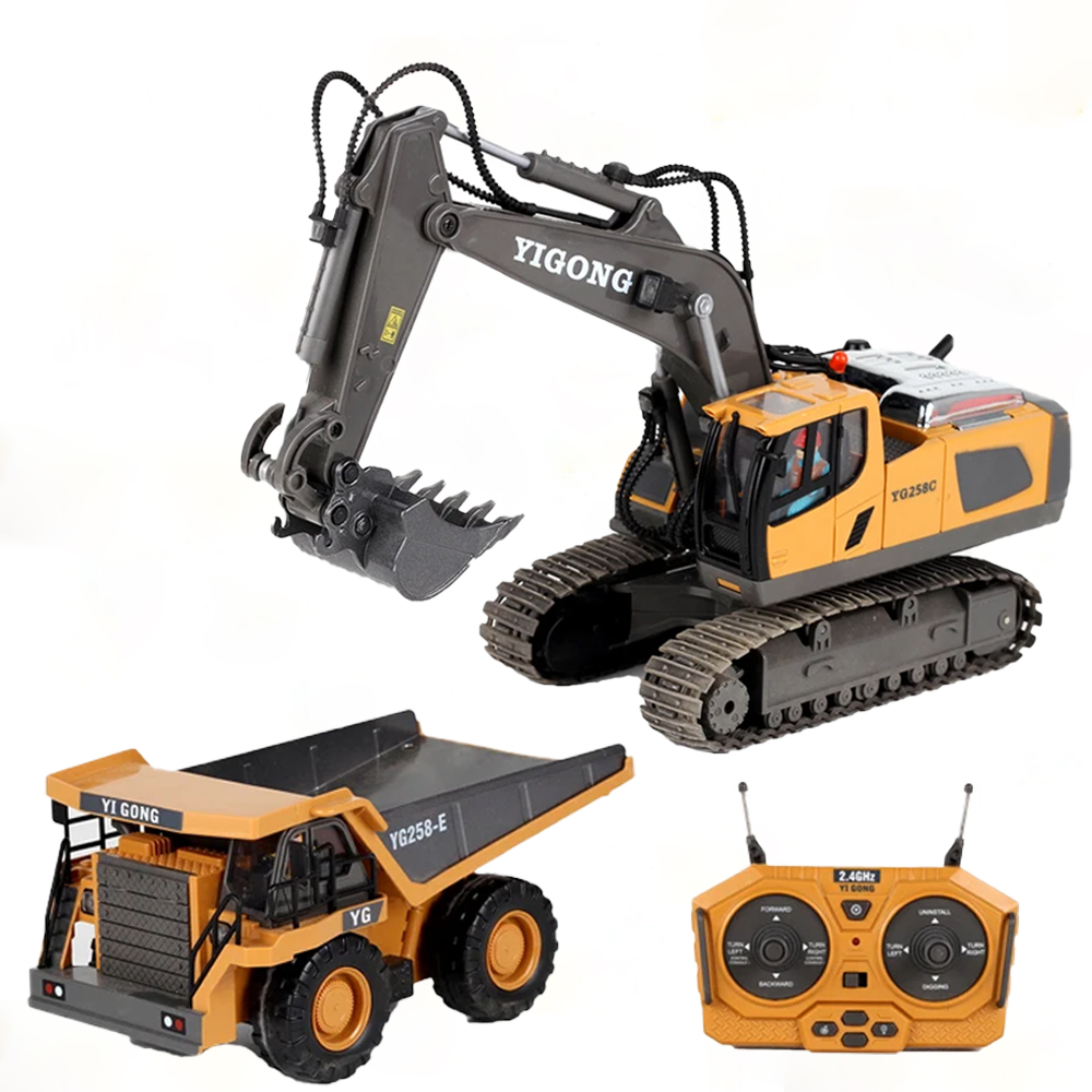รถขุด รถดันดิน รถดัมพ์ 4WD แบบ - Heavy Equipment Games บทวิจารณ์และราคา