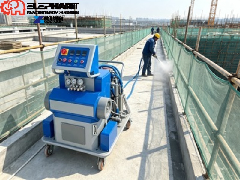 เครื่องพ่นโฟม PU แรงดันสูง อุป - Heavy Equipment Working บทวิจารณ์และราคา