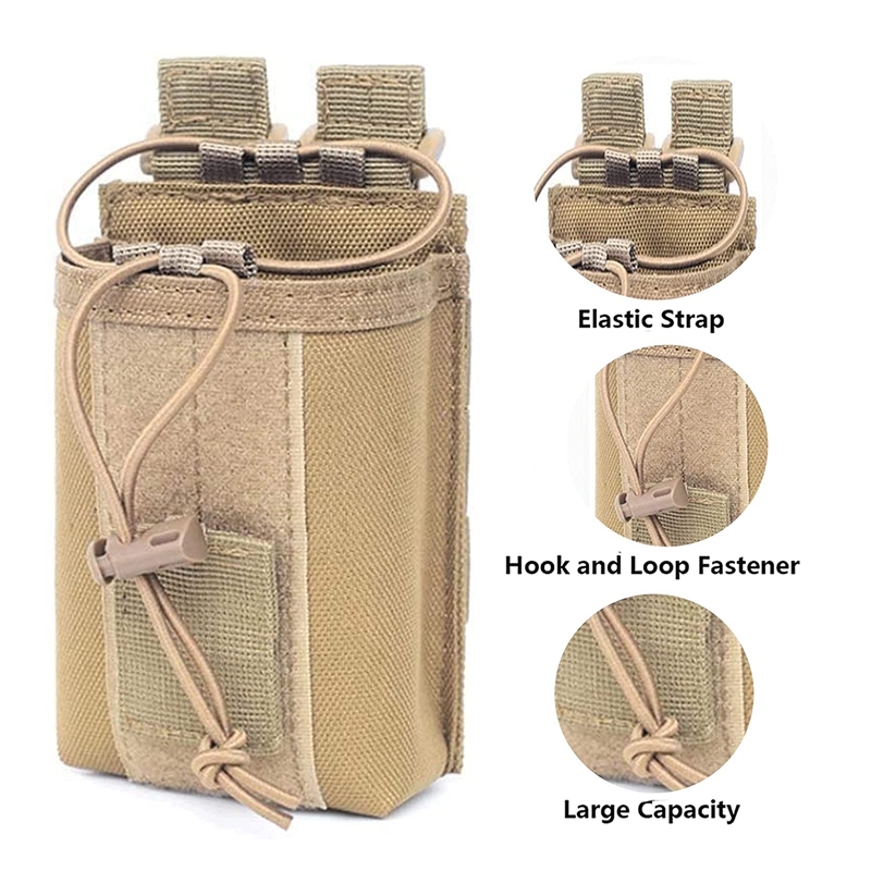 ผู้ถือวิทยุยุทธวิธี MOLLE วิทย - Heavy Equipment Storage บทวิจารณ์และราคา