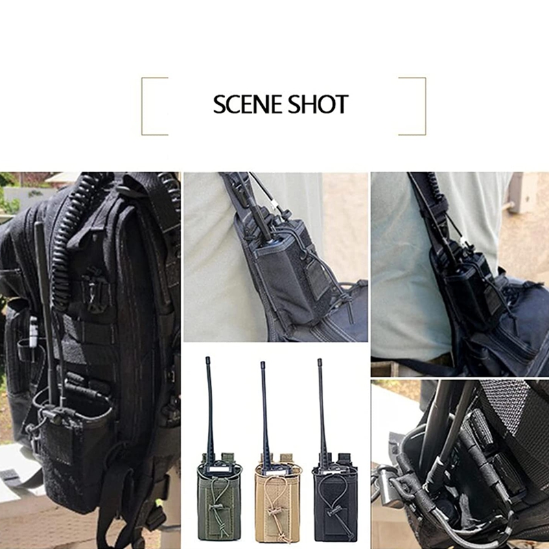 ผู้ถือวิทยุยุทธวิธี MOLLE วิทย - Heavy Equipment Storage บทวิจารณ์และราคา