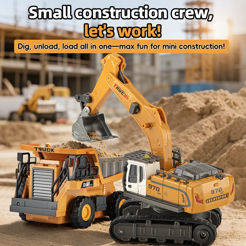 รถของเล่น ZWN 1:64 รุ่น RC บัง - Heavy Equipment Games บทวิจารณ์และราคา
