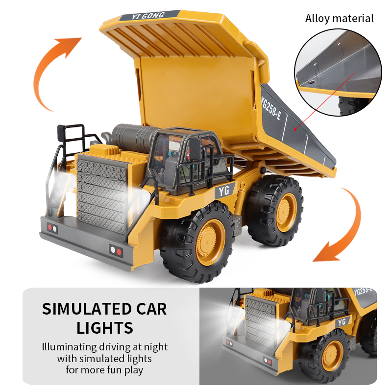 ZWN รถตักดินควบคุมระยะไกล2.4G  - Heavy Equipment Games บทวิจารณ์และราคา