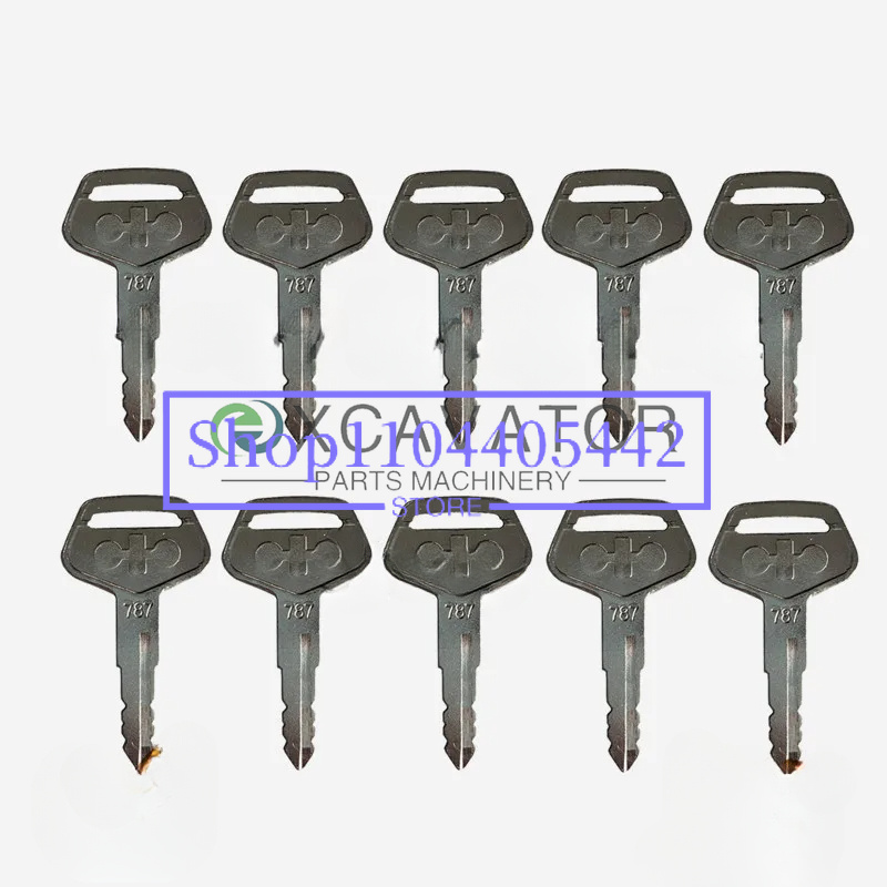 อุปกรณ์ 787 ชุดกุญแจ 10 ดอก สำ - Heavy Equipment Key Set บทวิจารณ์และราคา