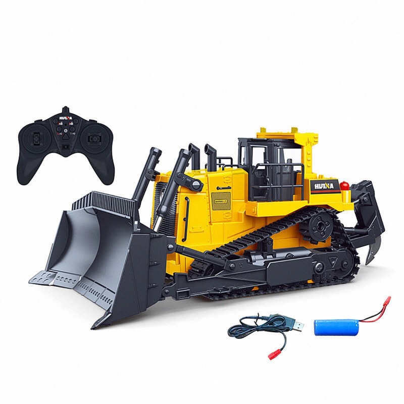 รถบูลโดเซอร์บังคับวิทยุ Huina  - Heavy Equipment Games บทวิจารณ์และราคา