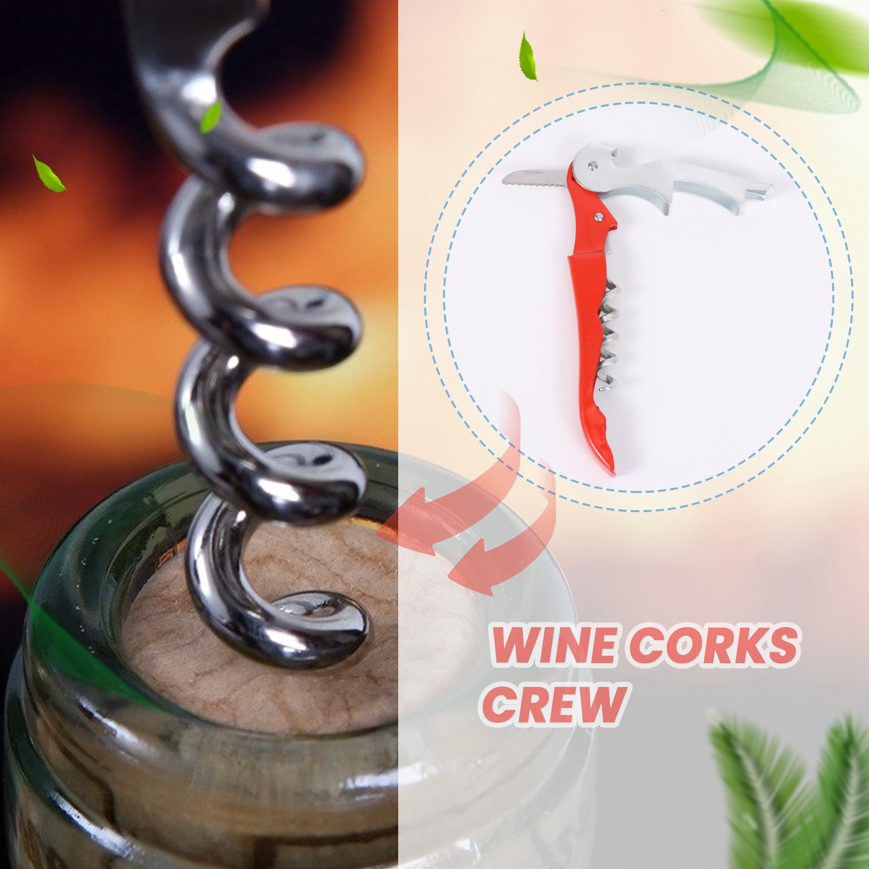 5 Pack Corkscrew Heavy Duty ที - Heavy Equipment Key Set บทวิจารณ์และราคา
