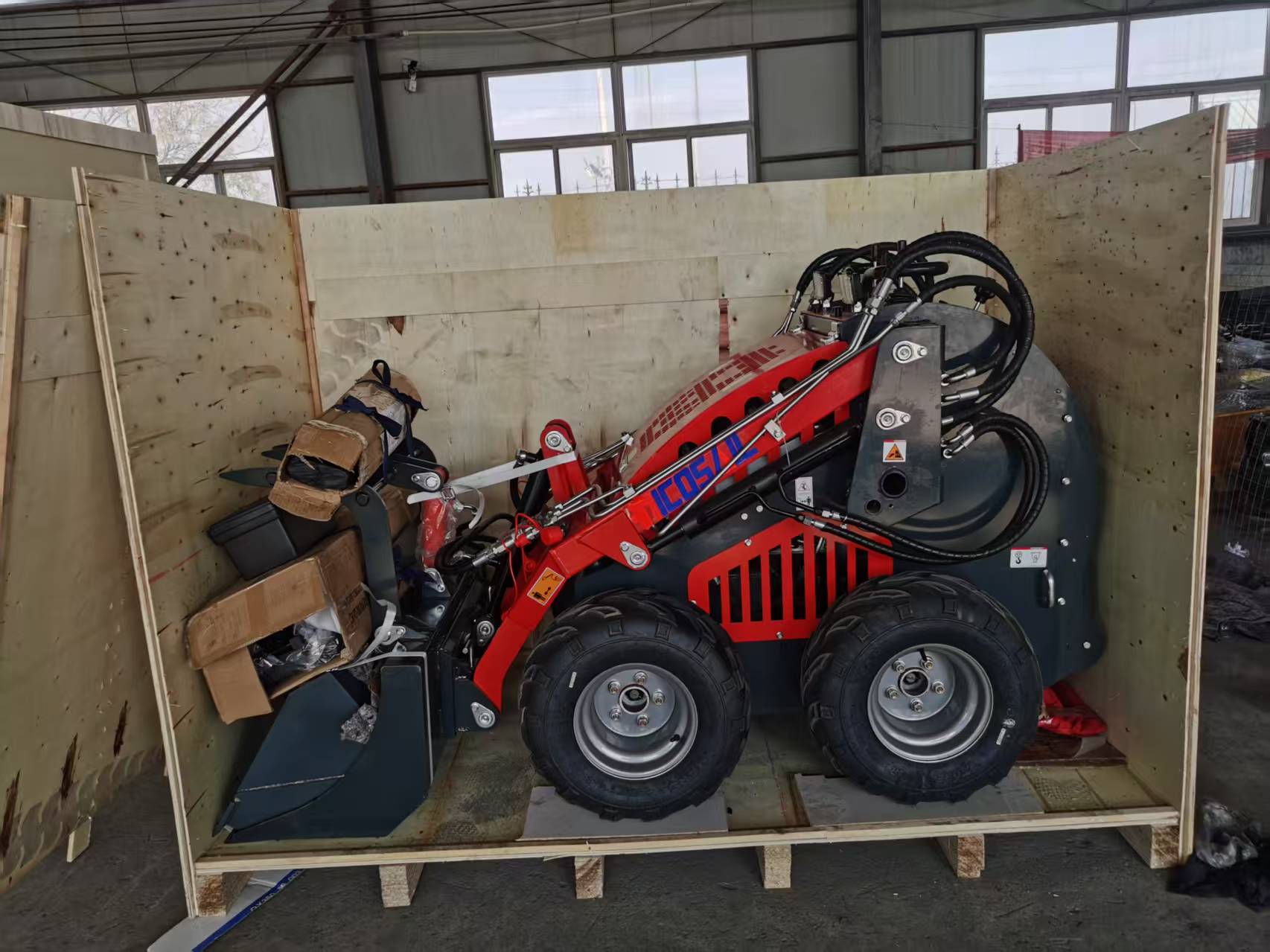 รถตักล้อยางแบบสกิดสเตียร์ 380E - Wheel Loader บทวิจารณ์และราคา
