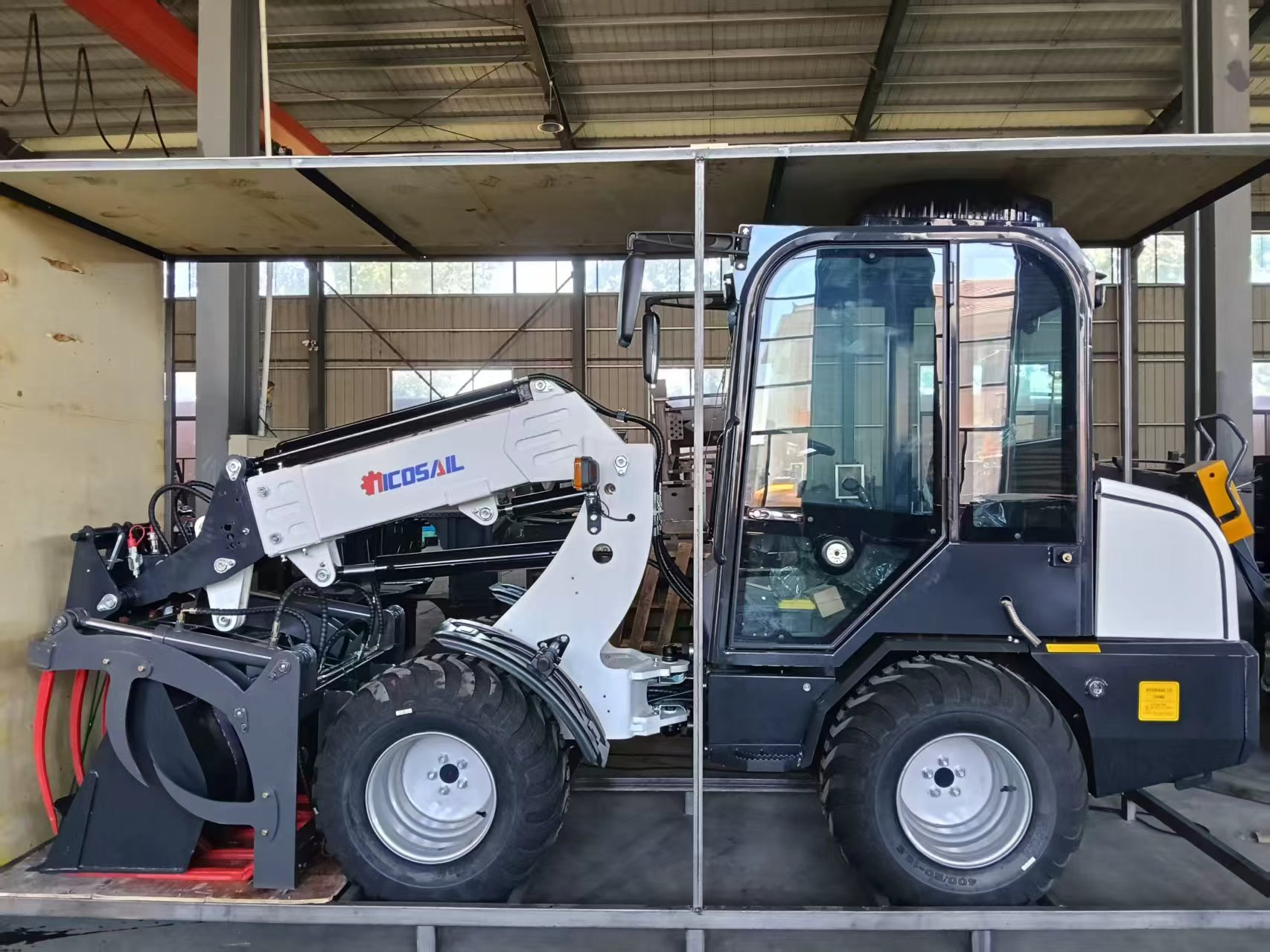 รถตักล้อยางแบบยืดหดได้รุ่น ZL9 - Wheel Loader บทวิจารณ์และราคา