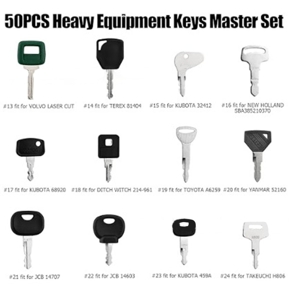 ชุดกุญแจอุปกรณ์หนัก 50 ชิ้น สำ - Heavy Equipment Key Set บทวิจารณ์และราคา